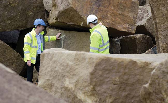 stone quarry inspection